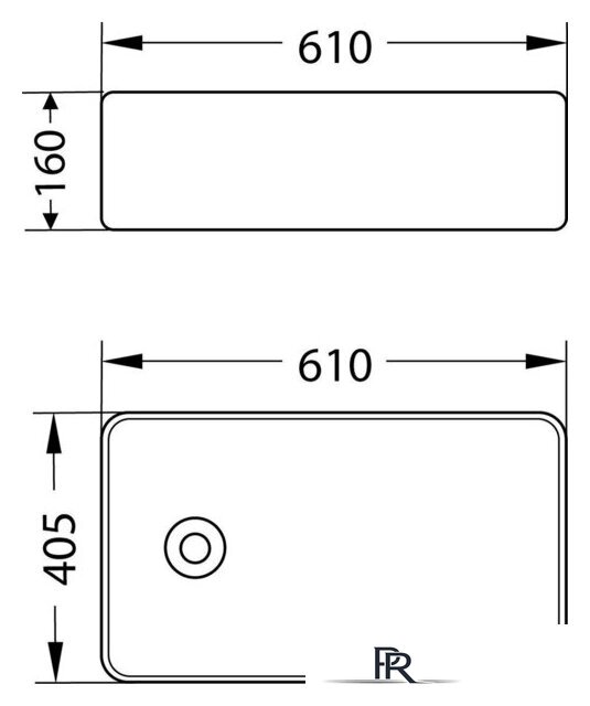 Умывальник Lauter 21518-1 + клапан 21190W + сифон 21635W (белый матовый) - Изображение №17 — Интернет-магазин ПроЗаказ