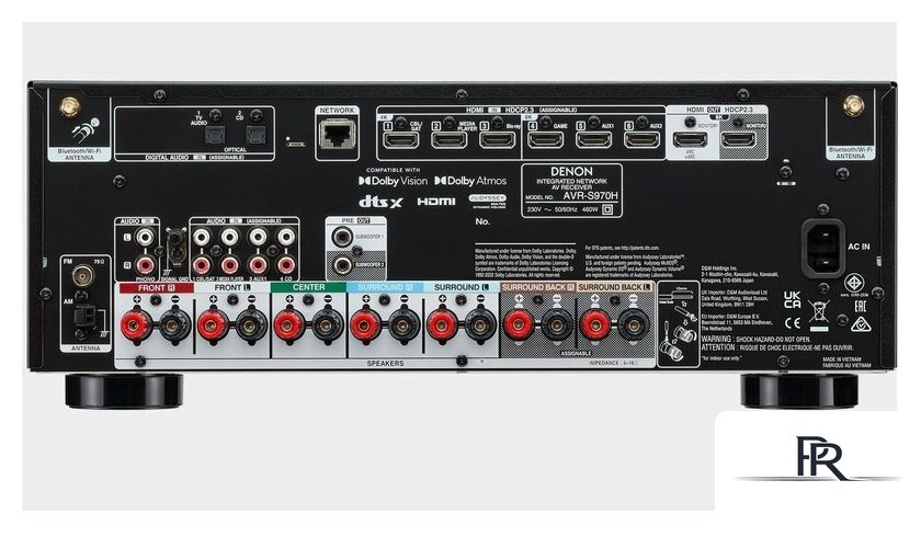 AV ресивер Denon AVR-S970H - Изображение №4 — Интернет-магазин ПроЗаказ