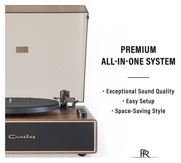 Виниловый проигрыватель Crosley Stave Walnut - Изображение №2 — Интернет-магазин ПроЗаказ