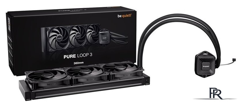 Система жидкостного охлаждения для процессора be quiet! Pure Loop 3 360mm BW029EU - Изображение №3 — Интернет-магазин ПроЗаказ