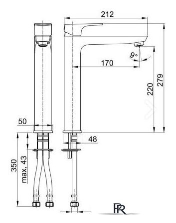 Смеситель Armatura Mokait 5532-612-81 - Изображение №2 — Интернет-магазин ПроЗаказ