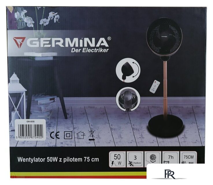 Вентилятор Germina GW-0058 - Изображение №4 — Интернет-магазин ПроЗаказ
