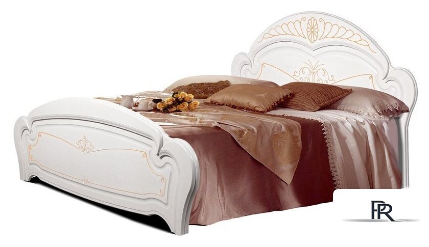 Кровать ФорестДекоГрупп Луиза 160x200 (слоновая кость) - Изображение №1 — Интернет-магазин ПроЗаказ