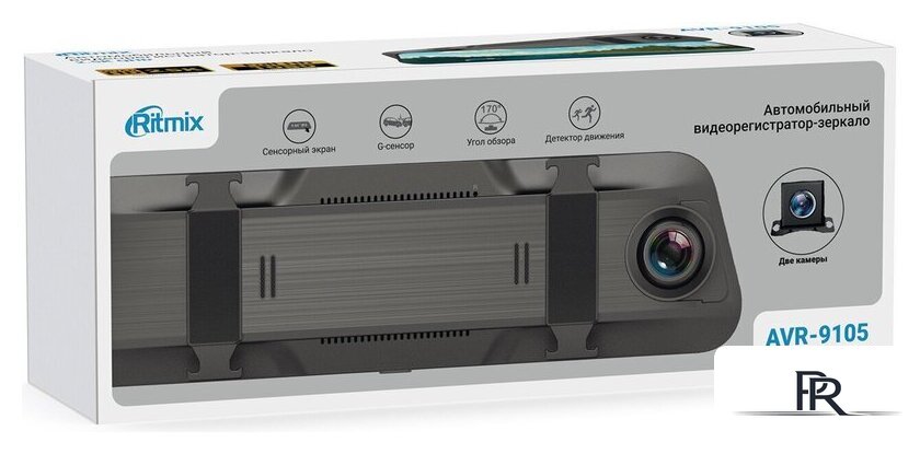 Видеорегистратор-зеркало Ritmix AVR-9105 - Изображение №7 — Интернет-магазин ПроЗаказ