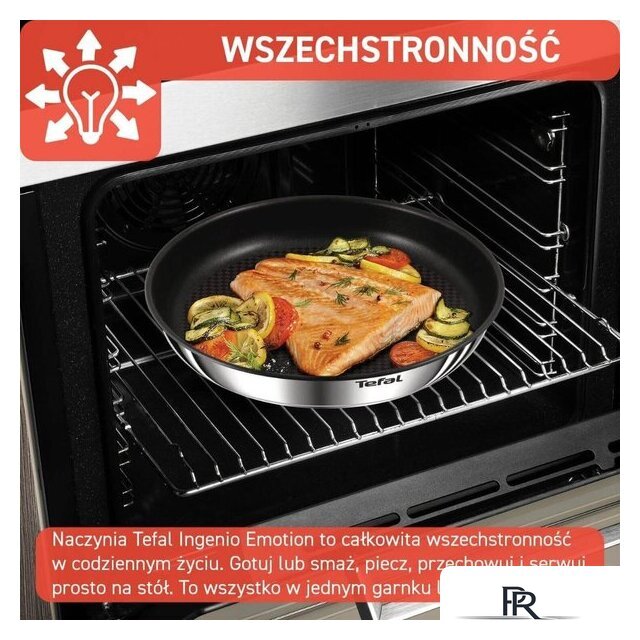 Набор сковород Tefal Ingenio Emotion L897SM74 - Изображение №8 — Интернет-магазин ПроЗаказ