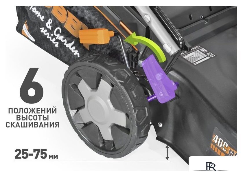 Газонокосилка Carver Hobby LMG-2646DM - Изображение №6 — Интернет-магазин ПроЗаказ