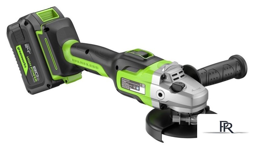 Угловая шлифмашина Greenworks GD24AG 3200207CUH (с 1-м АКБ) - Изображение №4 — Интернет-магазин ПроЗаказ
