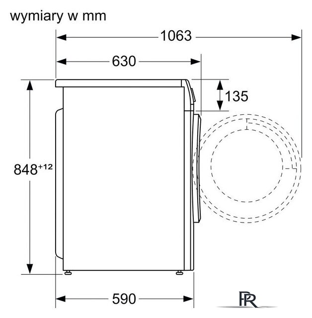 Стирально-сушильная машина Bosch Serie 4 WNA13401PL - Изображение №8 — Интернет-магазин ПроЗаказ