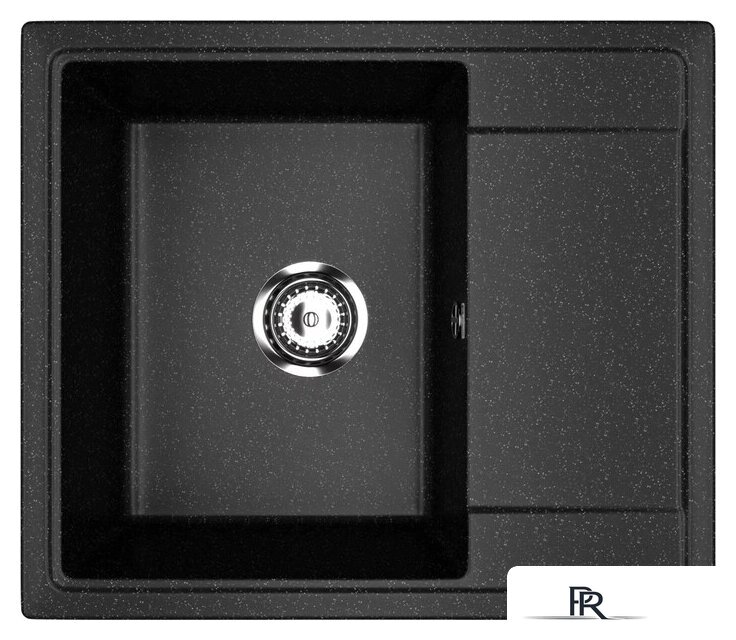 Кухонная мойка Practik PR-M 575-004 (черный оникс) - Изображение №1 — Интернет-магазин ПроЗаказ