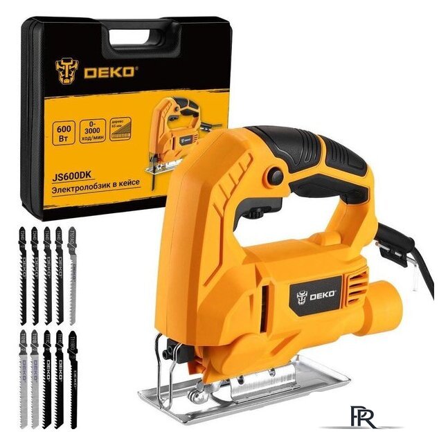 Электролобзик Deko JS600DK 084-1102 (кейс) - Изображение №1 — Интернет-магазин ПроЗаказ