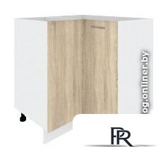 Шкаф напольный Кортекс-мебель Корнелия Лира НШУ без столешницы угловой (дуб сонома) - Изображение №1 — Интернет-магазин ПроЗаказ