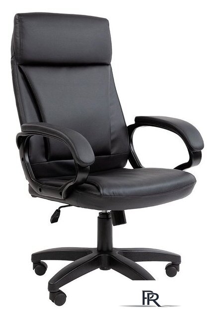 Офисное кресло CHAIRMAN 794 LT (экокожа, черный) - Изображение №1 — Интернет-магазин ПроЗаказ