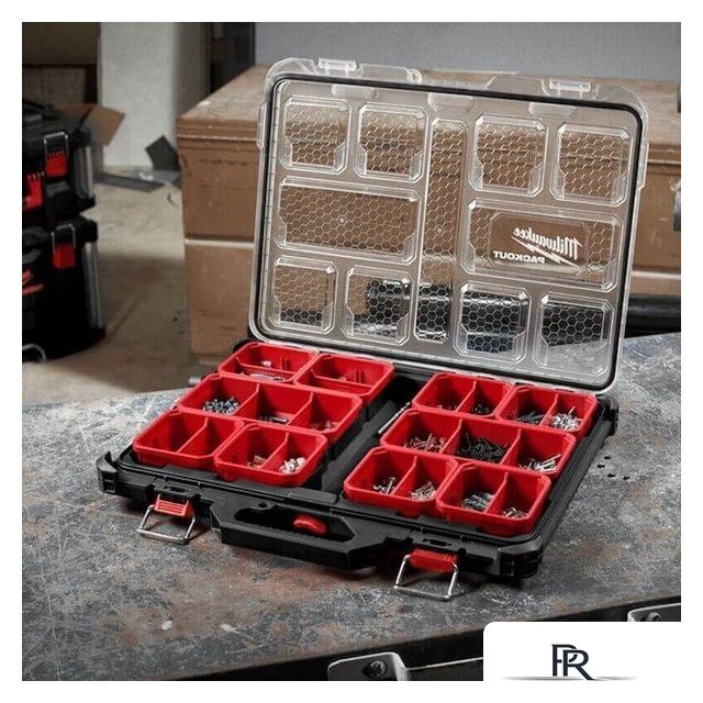 Органайзер Milwaukee Packout Slim Organiser 4932471064 - Изображение №3 — Интернет-магазин ПроЗаказ
