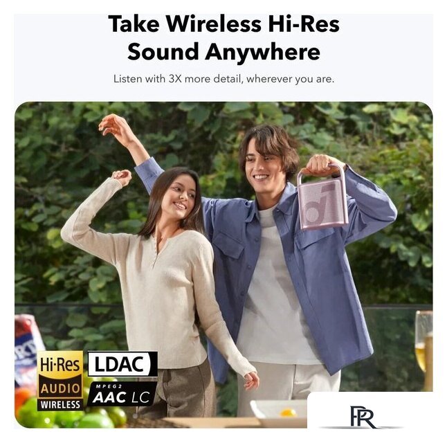 Беспроводная колонка Anker SoundCore Motion X500 (розовый) - Изображение №2 — Интернет-магазин ПроЗаказ