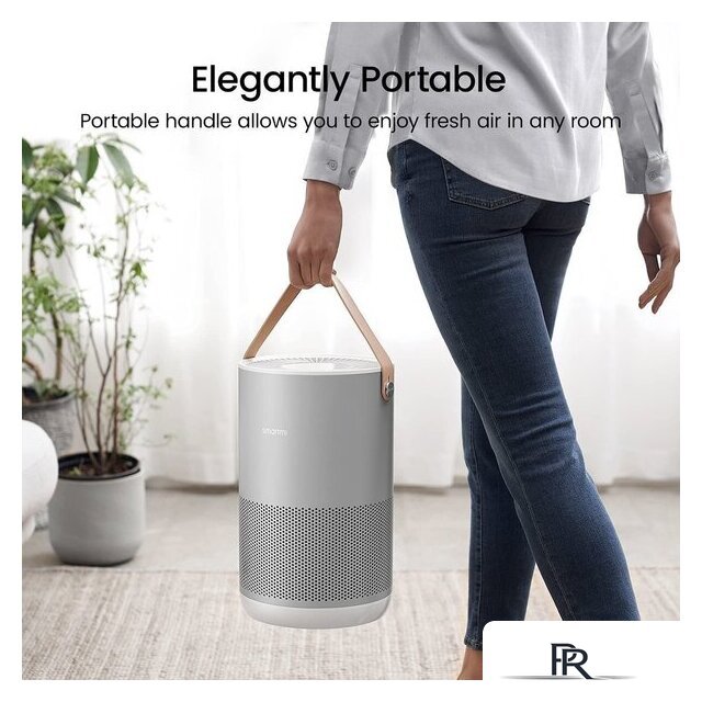 Очиститель воздуха SmartMi Air Purifier P1 ZMKQJHQP12 (международная версия, серебристый) - Изображение №5 — Интернет-магазин ПроЗаказ