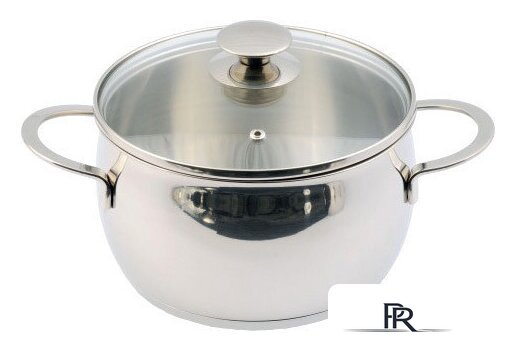 Кастрюля Кухар Магнолия Престиж со стеклянной крышкой 2.5 л - Изображение №1 — Интернет-магазин ПроЗаказ