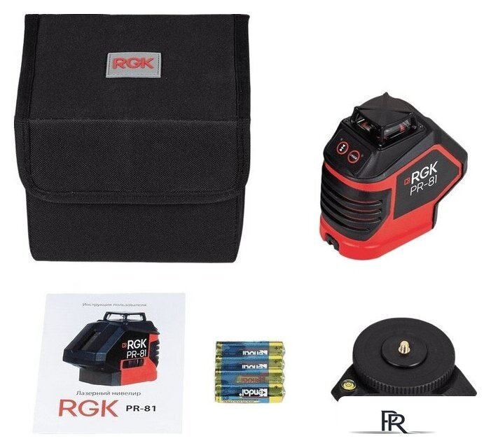 Лазерный нивелир RGK PR-81 - Изображение №6 — Интернет-магазин ПроЗаказ