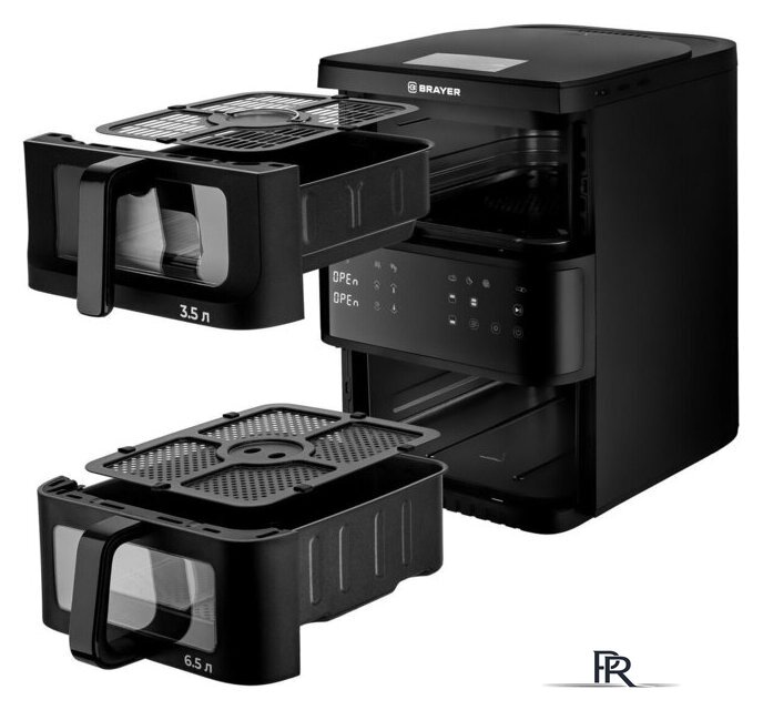 Аэрогриль (аэрофритюрница) Brayer BR2048 - Изображение №5 — Интернет-магазин ПроЗаказ