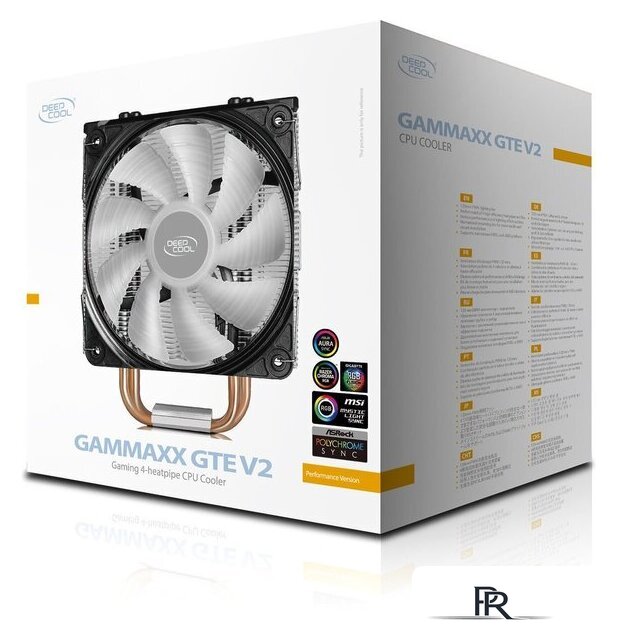 Кулер для процессора DeepCool GAMMAXX GTE v2 DP-MCH4-GMX-GTEV2 - Изображение №10 — Интернет-магазин ПроЗаказ