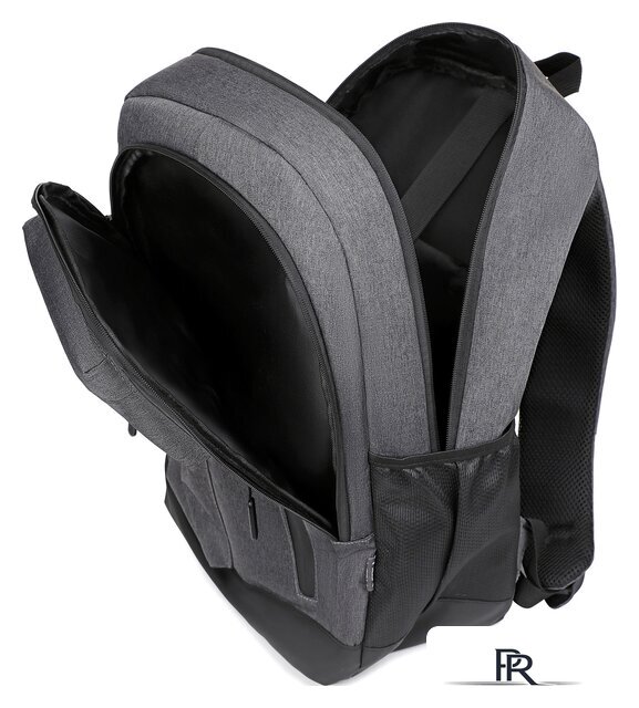 Городской рюкзак Miru Sallerus 15.6 (серый) - Изображение №5 — Интернет-магазин ПроЗаказ