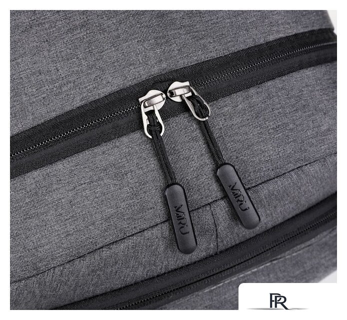 Городской рюкзак Miru Sallerus 15.6 (серый) - Изображение №17 — Интернет-магазин ПроЗаказ