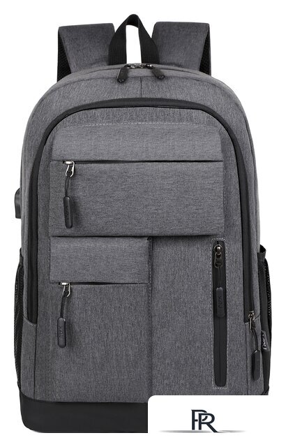 Городской рюкзак Miru Sallerus 15.6 (серый) - Изображение №1 — Интернет-магазин ПроЗаказ