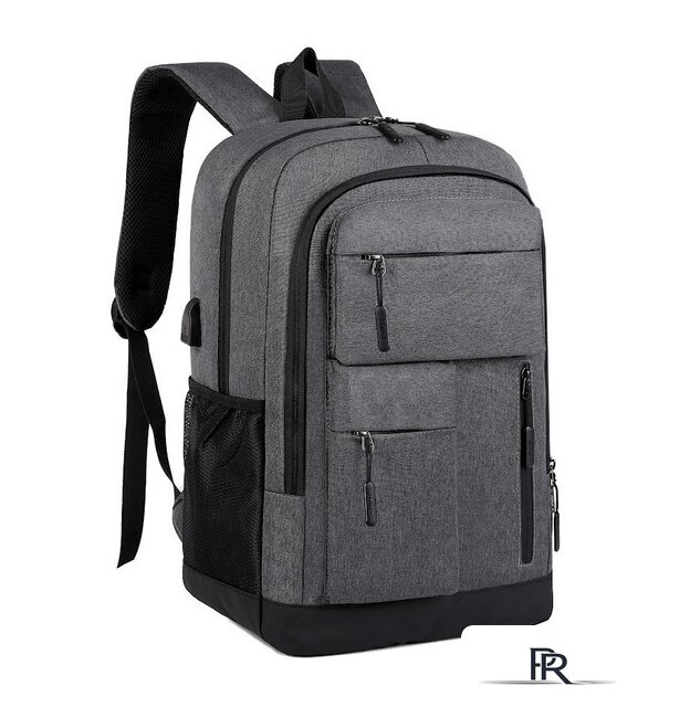 Городской рюкзак Miru Sallerus 15.6 (серый) - Изображение №23 — Интернет-магазин ПроЗаказ