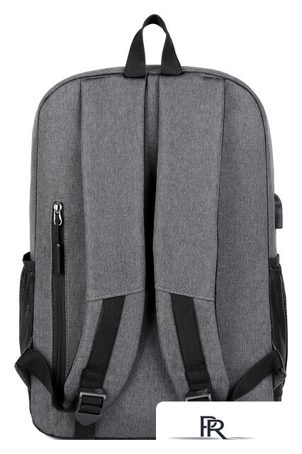 Городской рюкзак Miru Sallerus 15.6 (серый) - Изображение №4 — Интернет-магазин ПроЗаказ