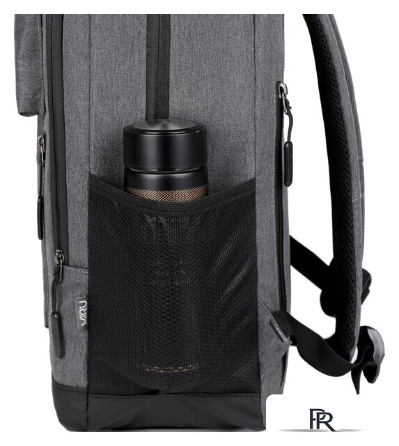 Городской рюкзак Miru Sallerus 15.6 (серый) - Изображение №6 — Интернет-магазин ПроЗаказ