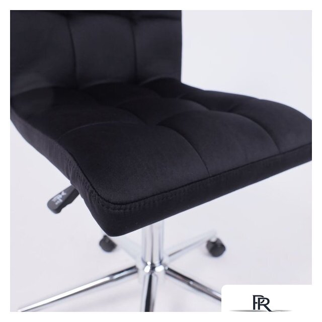 Офисное кресло AksHome Роза квадрат (велюр, черный) - Изображение №8 — Интернет-магазин ПроЗаказ