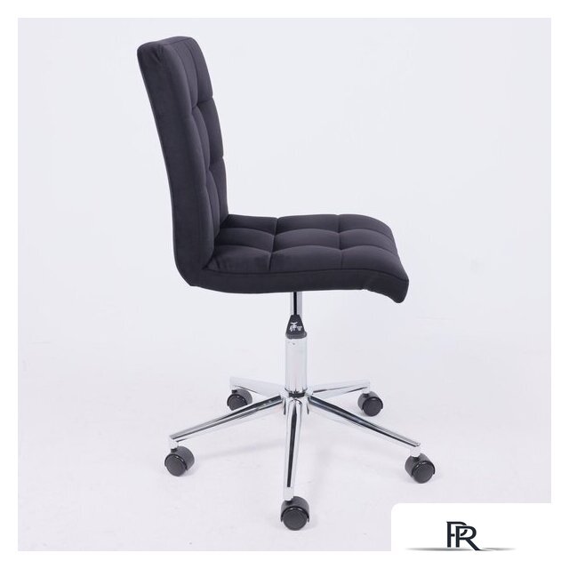 Офисное кресло AksHome Роза квадрат (велюр, черный) - Изображение №5 — Интернет-магазин ПроЗаказ