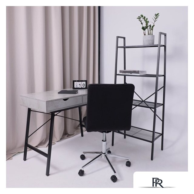 Офисное кресло AksHome Роза квадрат (велюр, черный) - Изображение №16 — Интернет-магазин ПроЗаказ