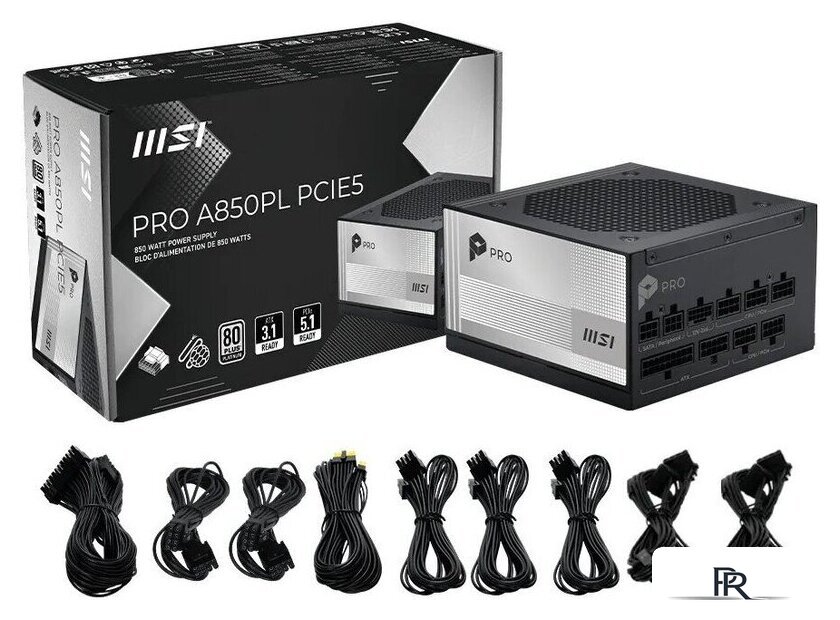 Блок питания MSI PRO A850PL PCIE5 - Изображение №5 — Интернет-магазин ПроЗаказ