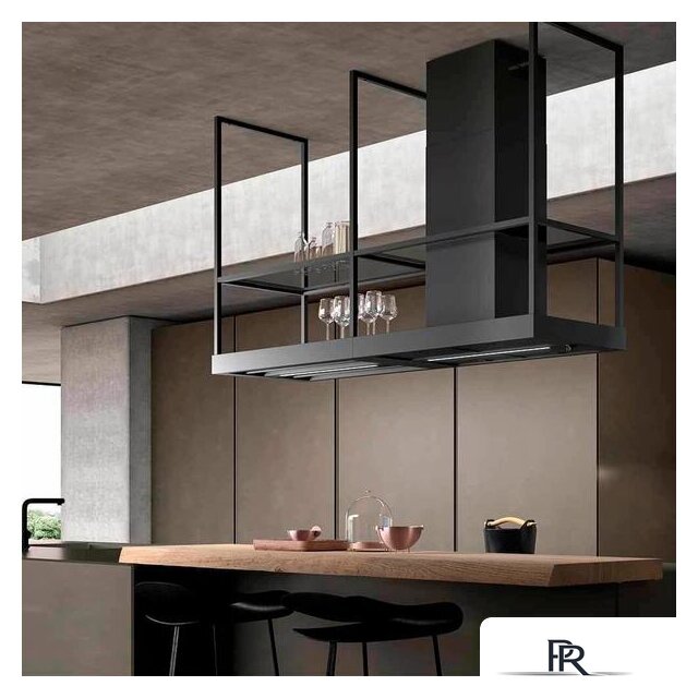 Кухонная вытяжка Faber T-Shelf EV8 BK Matt A180 325.0606.131 - Изображение №2 — Интернет-магазин ПроЗаказ
