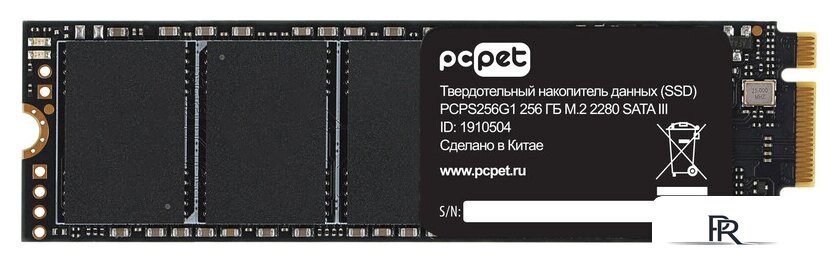 SSD PC Pet 256GB PCPS256G1 - Изображение №1 — Интернет-магазин ПроЗаказ