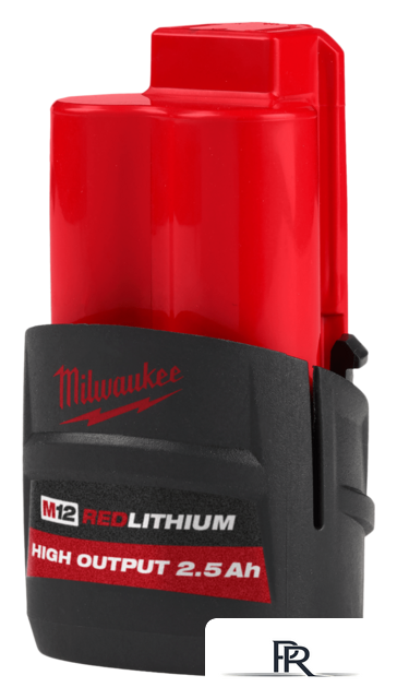 Аккумулятор Milwaukee M12 M12HB2.5 4932480164 (12В/2.5 Ач) - Изображение №1 — Интернет-магазин ПроЗаказ