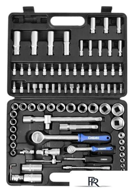 Универсальный набор инструментов Сибин 27765-H94 (94 предметов) - Изображение №1 — Интернет-магазин ПроЗаказ