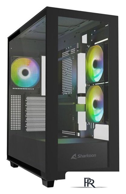 Корпус Sharkoon Rebel C60 RGB (черный) - Изображение №1 — Интернет-магазин ПроЗаказ