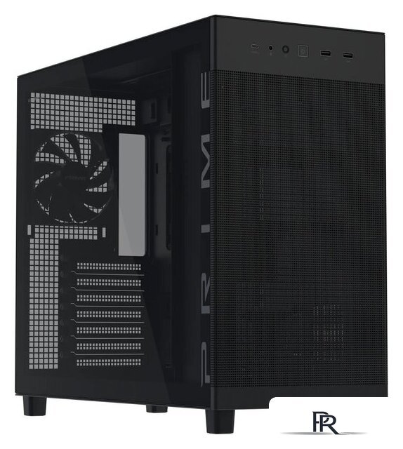 Корпус ASUS Prime AP303 Tempered Glass Panel (черный) - Изображение №1 — Интернет-магазин ПроЗаказ