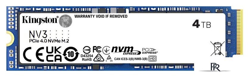 SSD Kingston NV3 4TB SNV3S/4000GBK - Изображение №1 — Интернет-магазин ПроЗаказ