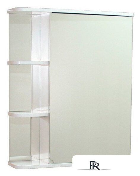  СанитаМебель Шкаф с зеркалом Камелия-09.60 (правый, белый) - Изображение №1 — Интернет-магазин ПроЗаказ