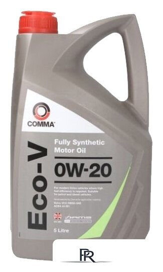 Моторное масло Comma ECO-V 0W-20 5л - Изображение №1 — Интернет-магазин ПроЗаказ