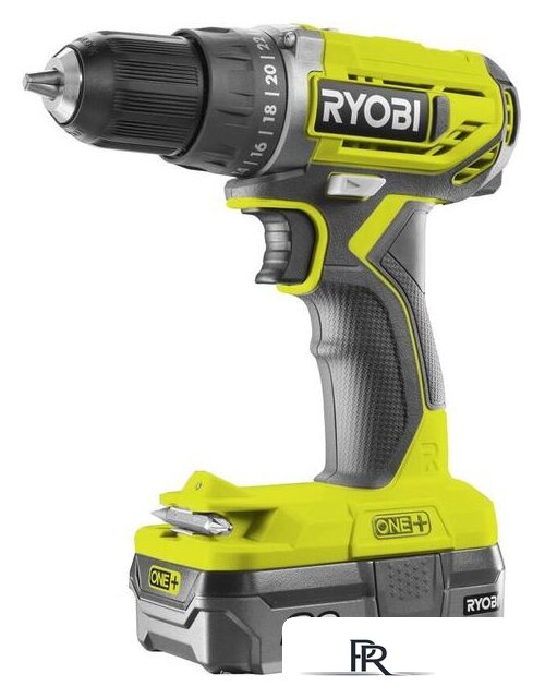 Дрель-шуруповерт Ryobi R18DD2-220S 5133003821 (с 2-мя АКБ, сумка) - Изображение №1 — Интернет-магазин ПроЗаказ