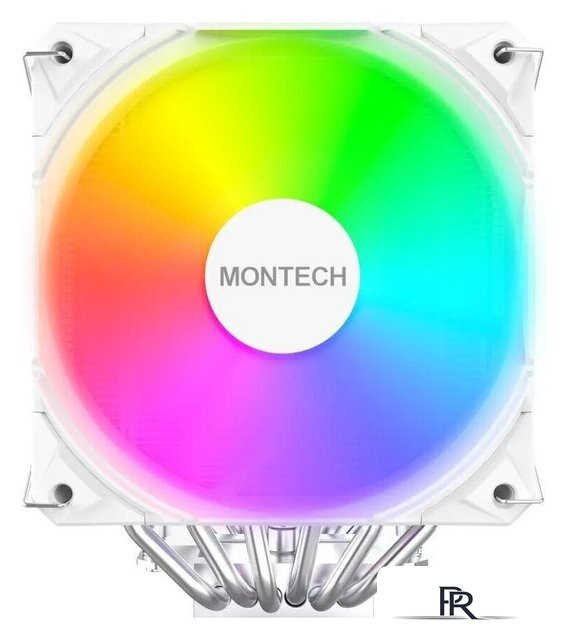Кулер для процессора Montech NX600 ARGB (белый) - Изображение №2 — Интернет-магазин ПроЗаказ