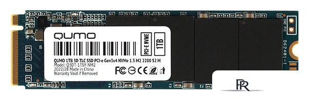 SSD QUMO Novation M2 NVMe 512GB Q3DT-512GMSY-NM2 - Изображение №1 — Интернет-магазин ПроЗаказ