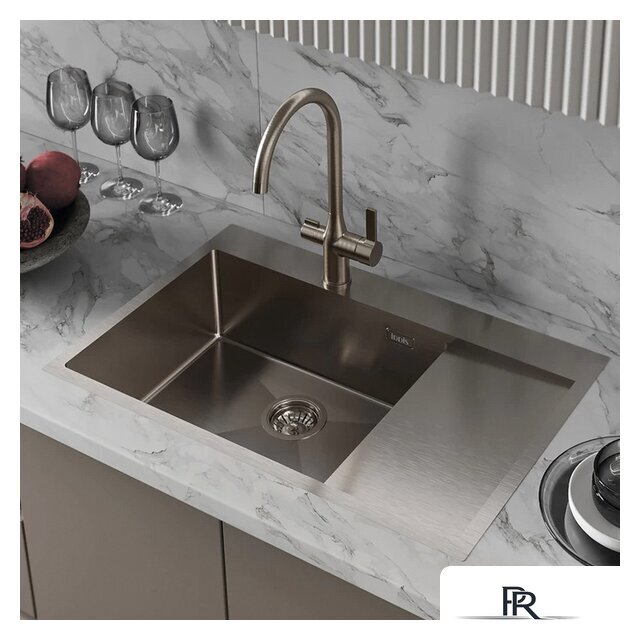 Кухонная мойка IDDIS Haze HAZ78SLi77 - Изображение №2 — Интернет-магазин ПроЗаказ