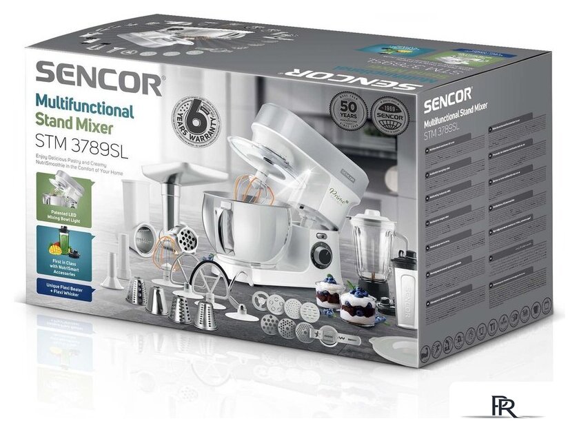 Кухонная машина Sencor STM 3789SL - Изображение №18 — Интернет-магазин ПроЗаказ