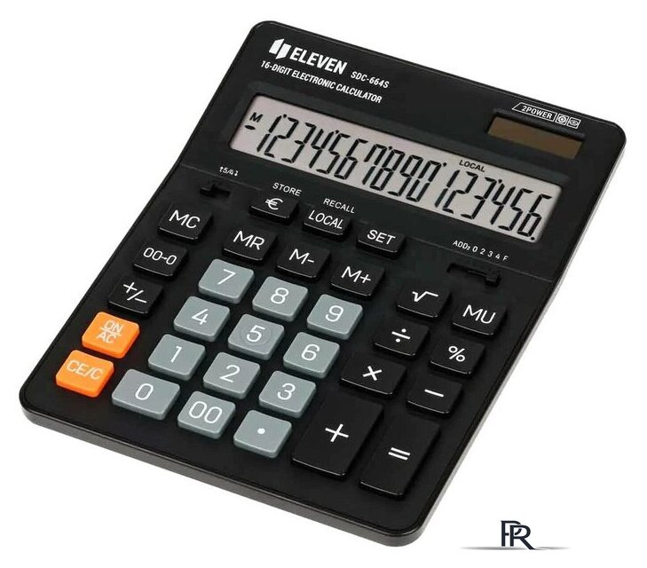 Бухгалтерский калькулятор Eleven SDC-664S (черный) - Изображение №1 — Интернет-магазин ПроЗаказ