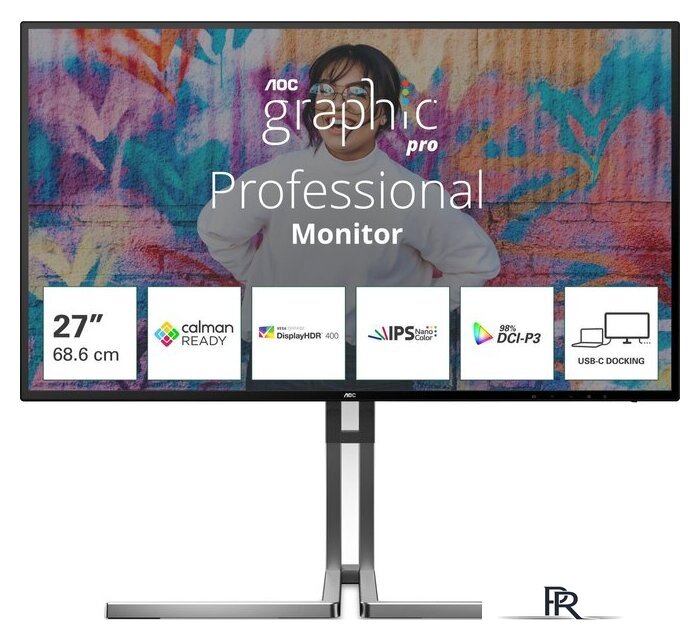 Монитор AOC Graphic Pro U27U3CV - Изображение №1 — Интернет-магазин ПроЗаказ