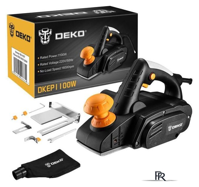Рубанок Deko DKEP1100W 063-4197 - Изображение №1 — Интернет-магазин ПроЗаказ